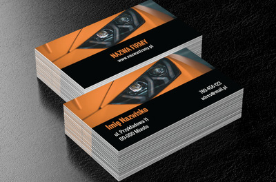 Nowoczesne wydanie motoryzacji, Motoryzacja, Dealer - Wizytówki Netprint