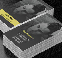 Piękno w męskim wydaniu, Zdrowie i uroda, Salon fryzjerski - Wizytówki Netprint