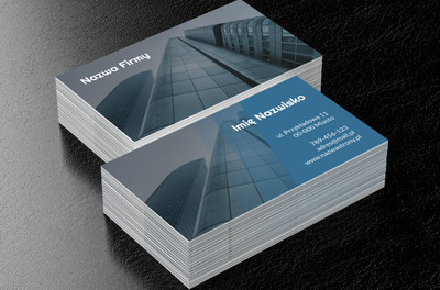 Zachwycająca nowoczesność, Nieruchomość, Biuro nieruchomości - Wizytówki Netprint