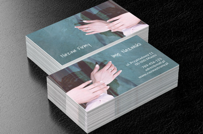 Najwyższa postać artyzmu, Zdrowie i uroda, Salon kosmetyczny - Wizytówki Netprint