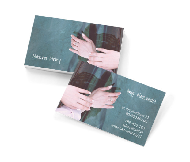 Najwyższa postać artyzmu, Zdrowie i uroda, Salon kosmetyczny - Wizytówki Netprint szablony online