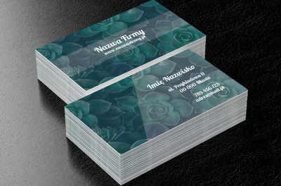 Dyskretny urok zieleni, Środowisko i Przyroda, Architektura krajobrazu - Wizytówki Netprint