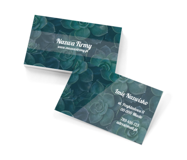 Dyskretny urok zieleni, Środowisko i Przyroda, Architektura krajobrazu - Wizytówki Netprint szablony online