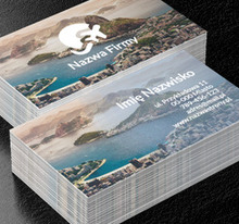 Podróży czas, Turystyka, Biuro podróży - Wizytówki Netprint