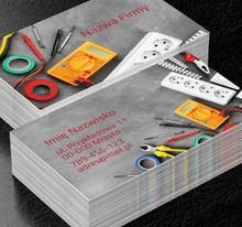 Co do naprawy?, Budownictwo, Elektryk - Wizytówki Netprint