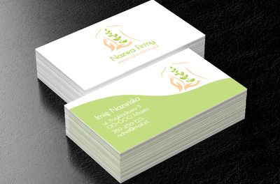 Naturalnie i zdrowo, Medycyna, Masażysta - Wizytówki Netprint