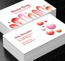 W świecie piękna, Zdrowie i uroda, Salon kosmetyczny - Wizytówki Netprint