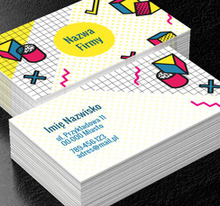 Matematycznie i kolorowo, Edukacja, Korepetycje - Wizytówki Netprint