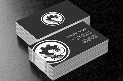 Złota rączka, Usługi domowe, Serwisant - Wizytówki Netprint