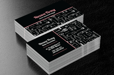 Wszystko dla włosów, Zdrowie i uroda, Salon fryzjerski - Wizytówki Netprint