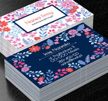 Pośród kwiatów, Środowisko i Przyroda, Kwiaciarnia - Wizytówki Netprint