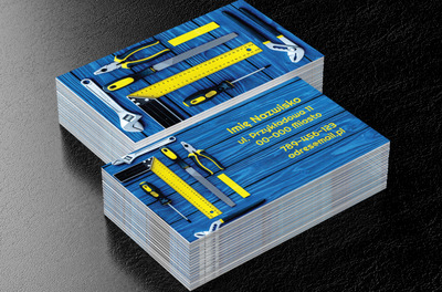 Naprawy w najlepszym stylu, Budownictwo, Firma budowlana - Wizytówki Netprint
