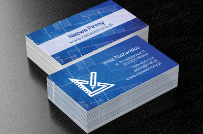 Matematyczne zawiłości, Budownictwo, Architektura - Wizytówki Netprint