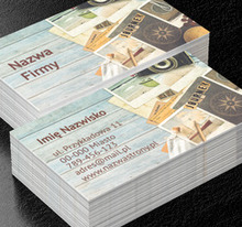 Małe i duże podróże, Turystyka, Biuro podróży - Wizytówki Netprint