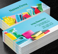 Czystość, której szukasz!, Usługi domowe, Pomoc domowa - Wizytówki Netprint