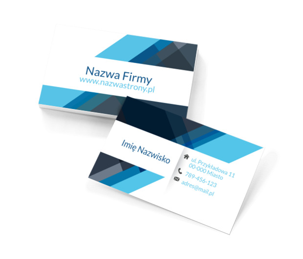 Prostota kluczem do sukcesu, Usługi biurowe, Agencja marketingowa - Wizytówki Netprint szablony online