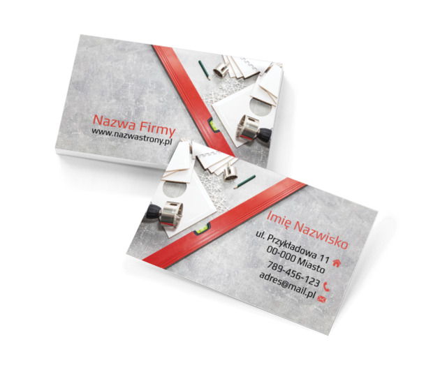 Remonty to nasza specjalność!, Budownictwo, Remont i Wykończenia - Wizytówki Netprint szablony online