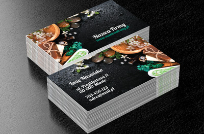 Naturalne piękno, Zdrowie i uroda, SPA - Wizytówki Netprint