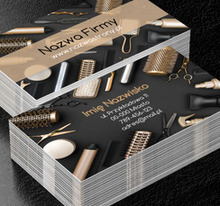 W trosce o włosy, Zdrowie i uroda, Salon fryzjerski - Wizytówki Netprint