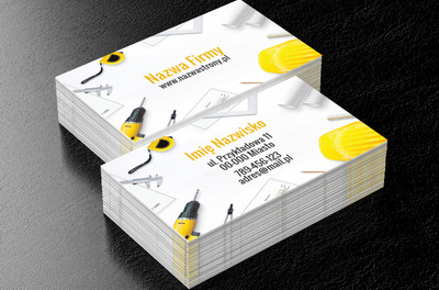 Budujemy nowy dom, Budownictwo, Remont i Wykończenia - Wizytówki Netprint