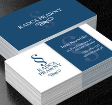 Litera prawa, Prawo, Radca Prawny - Wizytówki Netprint