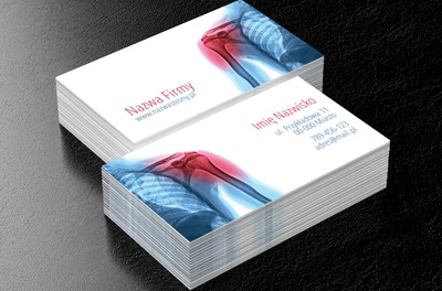 Pokonać ból, Medycyna, Rehabilitacja - Wizytówki Netprint