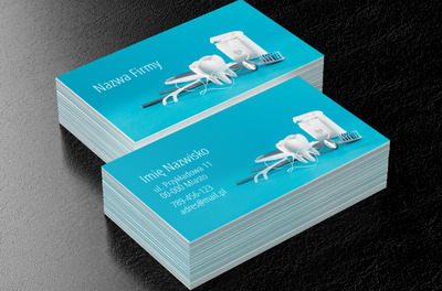 Uśmiech niczym z reklamy, Medycyna, Stomatologia - Wizytówki Netprint