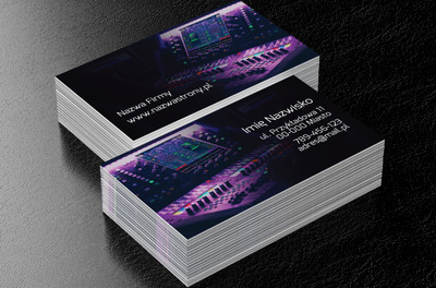 Co dziś zagramy?, Rozrywka, DJ - Wizytówki Netprint