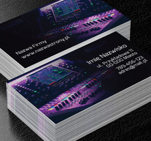 Co dziś zagramy?, Rozrywka, DJ - Wizytówki Netprint