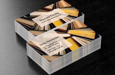 Zaczytani, Edukacja, Księgarnia - Wizytówki Netprint