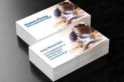 Usługi spawalnicze na najwyższym poziomie!, Usługi domowe, Serwisant - Wizytówki Netprint