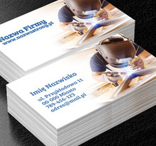 Usługi spawalnicze na najwyższym poziomie!, Usługi domowe, Serwisant - Wizytówki Netprint