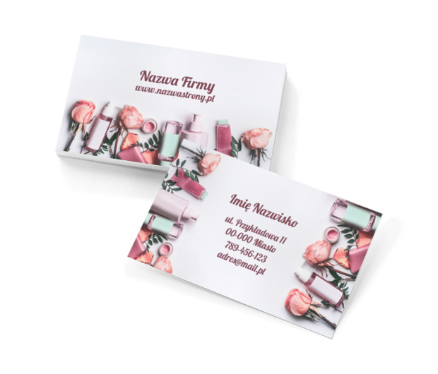 W krainie delikatności, Zdrowie i uroda, SPA - Wizytówki Netprint szablony online