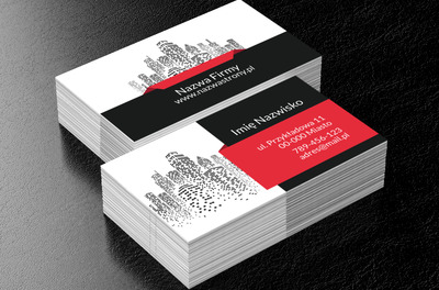 W świecie nieruchomości, Nieruchomość, Biuro nieruchomości - Wizytówki Netprint