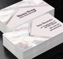 Marmurowy klasyk, Motywy, Glamour - Wizytówki Netprint