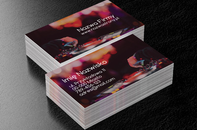 Rozkręcanie imprez to wasza specjalność, Rozrywka, DJ - Wizytówki Netprint