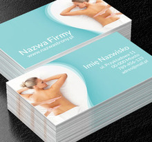 Błogi relaks, Medycyna, Masażysta - Wizytówki Netprint