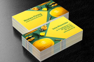 Wszystko co potrzebne do remontu, Budownictwo, Firma budowlana - Wizytówki Netprint