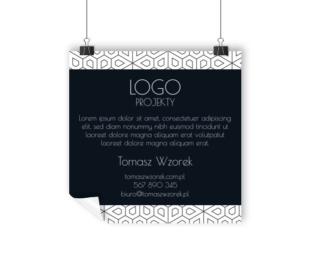 Monochromatycznie i modnie, Motywy, Tła i tekstury - Plakaty Wielkoformatowe Netprint szablony online