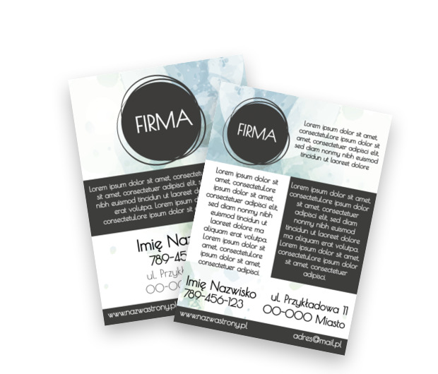 Uniwersalna grafika marketingowa, Motywy, Tła i tekstury - Ulotki Netprint szablony online