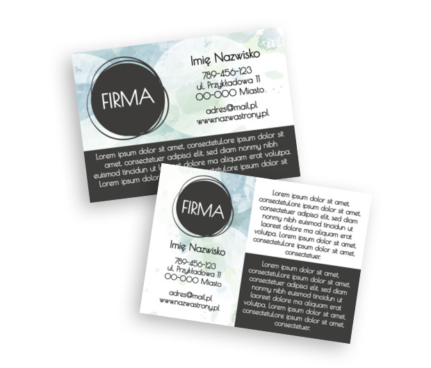 Dowód znajomości trendów w marketingu , Motywy, Tła i tekstury - Ulotki Netprint szablony online