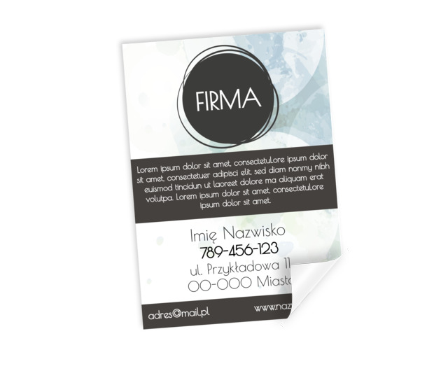 Pastele z dodatkiem pazura – skuteczna grafika, Motywy, Tła i tekstury - Plakaty Netprint szablony online