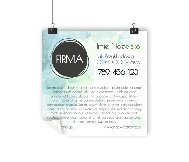 Jak przykuć uwagę delikatnością?, Motywy, Tła i tekstury - Plakaty Wielkoformatowe Netprint szablony online