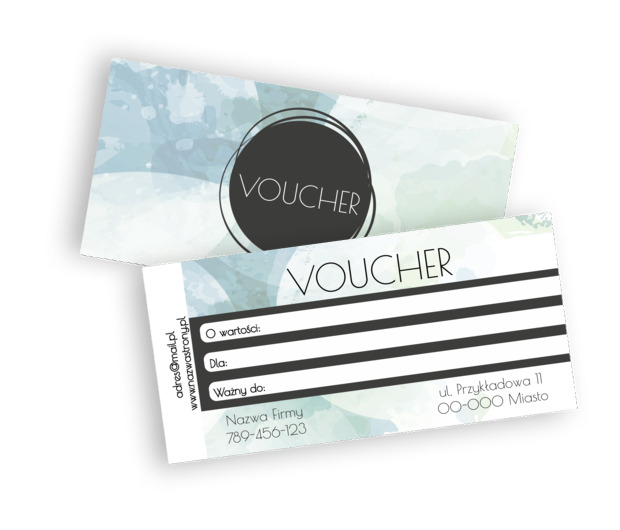 Kupon podarunkowy, który wręczysz z dumą, Motywy, Tła i tekstury - Vouchery Netprint szablony online
