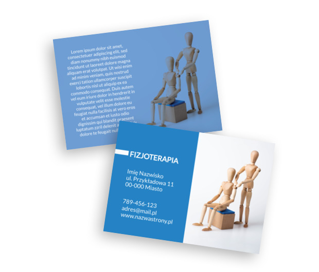 Zawsze szukaj alternatywy, która zaskoczy konsumenta, Medycyna, Fizjoterapia - Ulotki Netprint szablony online