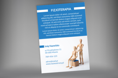 Medyczne barwy i ciekawa grafika, Medycyna, Fizjoterapia - Plakaty Netprint