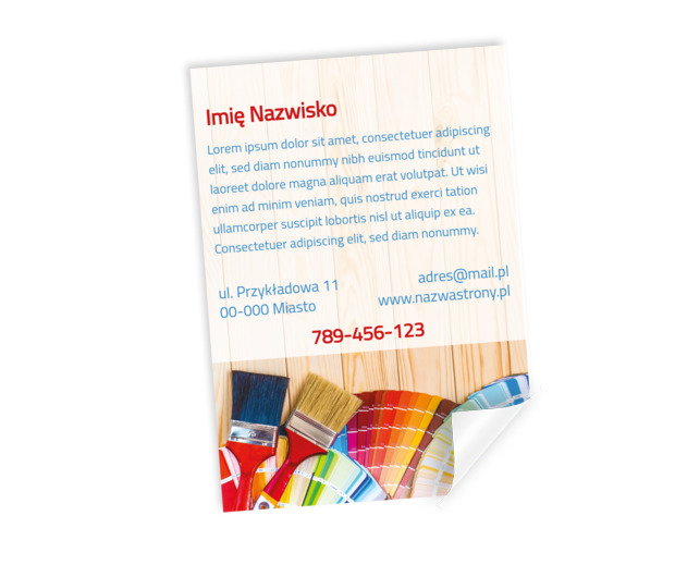 Jeśli plakat, to tylko ciekawy, Budownictwo, Remont i Wykończenia - Plakaty Netprint szablony online