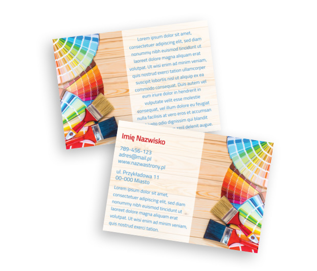 Konsument zapamięta twoją grafikę, Budownictwo, Remont Wykończenia - Ulotki Netprint szablony online