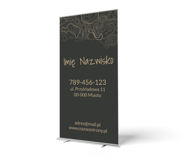 Projekt, który robi wrażenie, Telekomunikacja i Internet, Grafik komputerowy - Roll-up Netprint szablony online