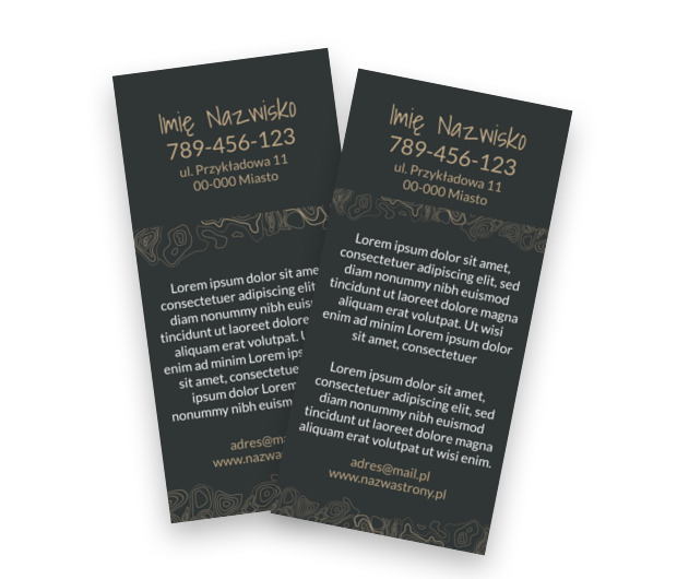 Szlachetny beż i ciemne tło, Telekomunikacja i Internet, Grafik komputerowy - Ulotki Netprint szablony online